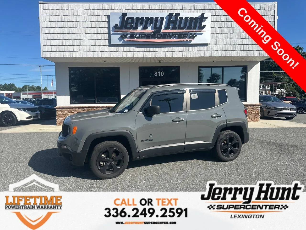 Gray 2021 Jeep Renegade Sport for sale in Lexington, NC
