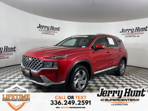 Red 2022 Hyundai Santa Fe SEL for sale in Lexington, NC