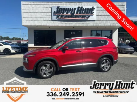 Red 2022 Hyundai Santa Fe SEL for sale in Lexington, NC