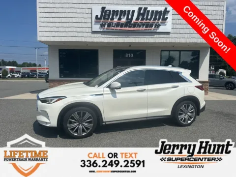 White 2021 INFINITI QX50 Sensory for sale in Lexington, NC
