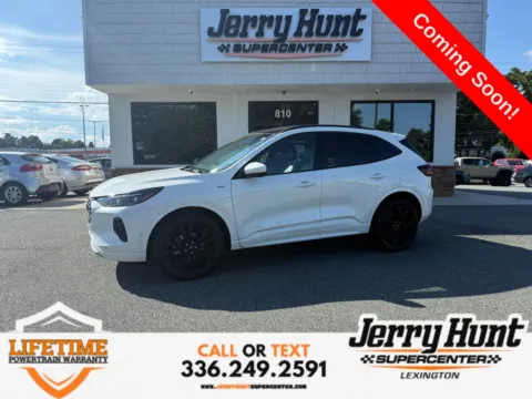 White 2024 Ford Escape ST-Line Elite for sale in Lexington, NC