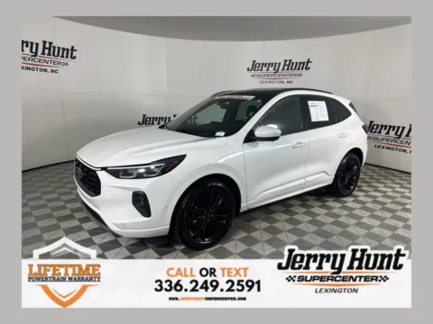 White 2024 Ford Escape ST-Line Elite for sale in Lexington, NC