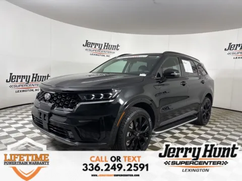 Black 2021 Kia Sorento SX for sale in Lexington, NC