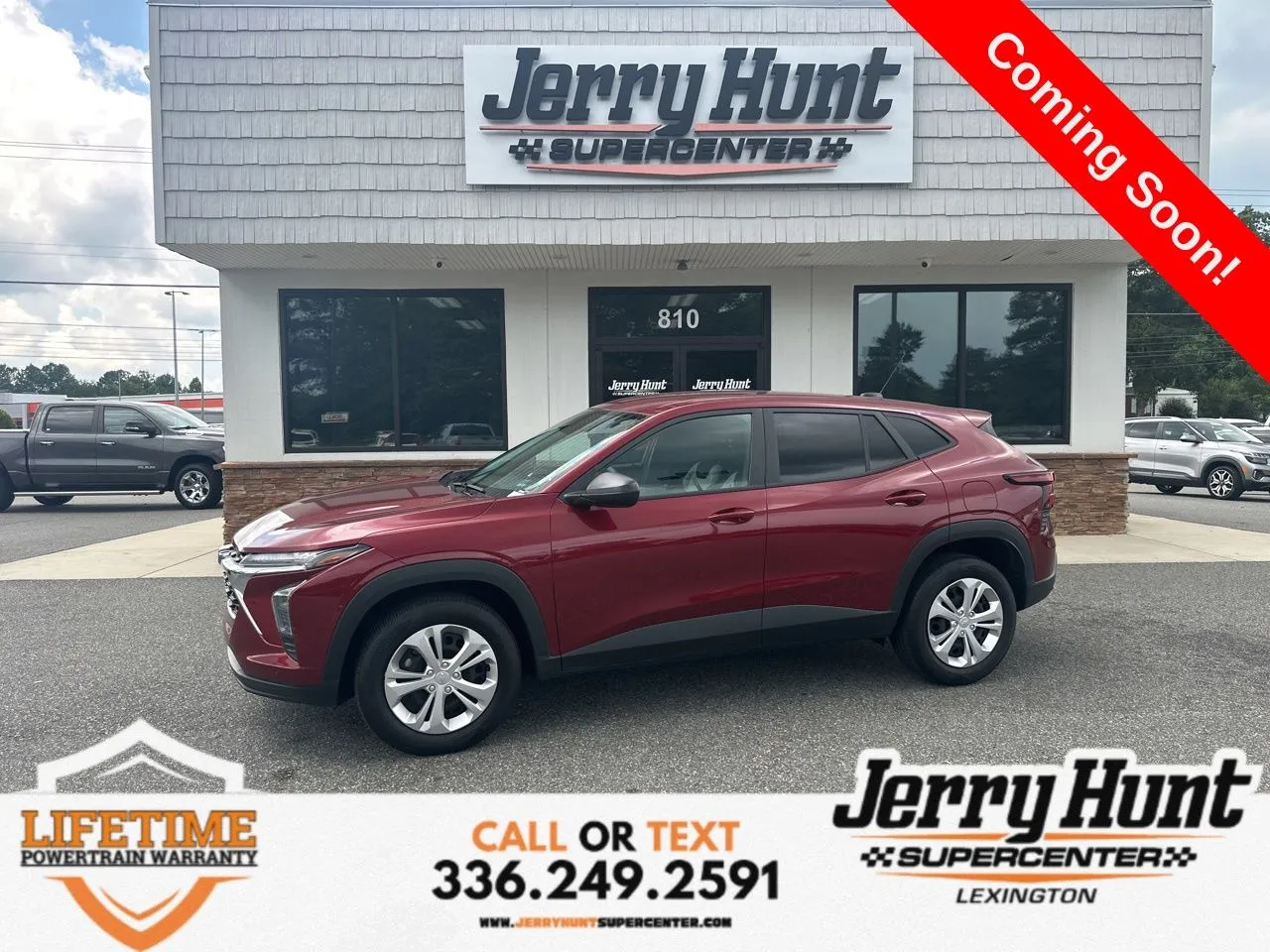 Red 2024 Chevrolet Trax LS for sale in Lexington, NC