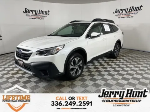 White 2022 Subaru Outback Limited for sale in Lexington, NC