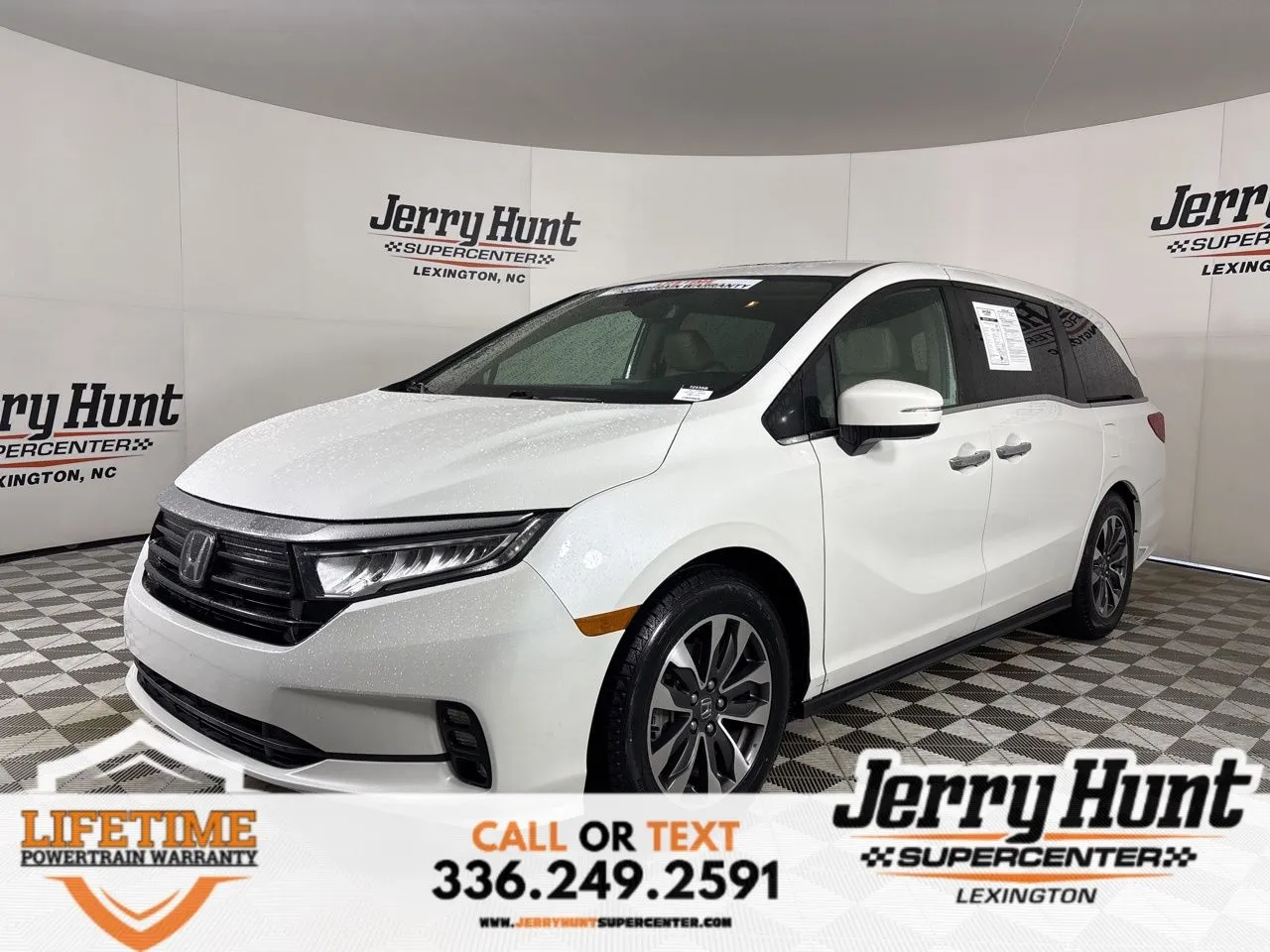 White 2021 Honda Odyssey EX-L for sale in Lexington, NC