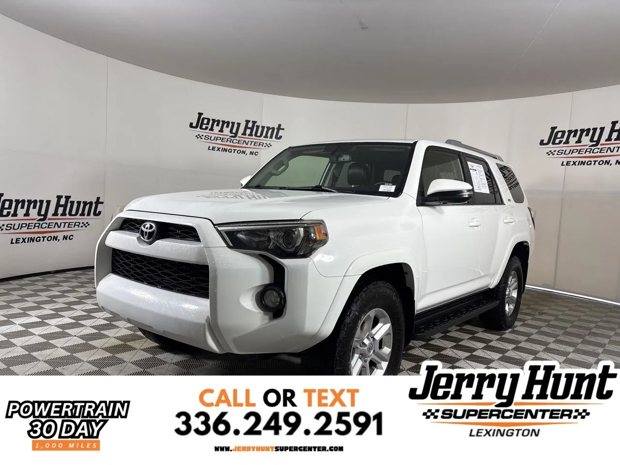 White 2018 Toyota 4Runner SR5 Premium for sale in Lexington, NC