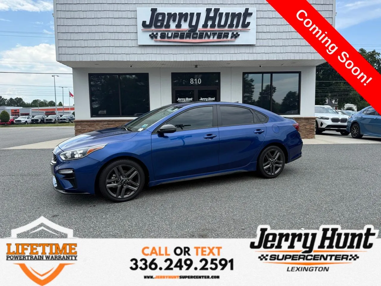 Blue 2021 Kia Forte GT-Line for sale in Lexington, NC
