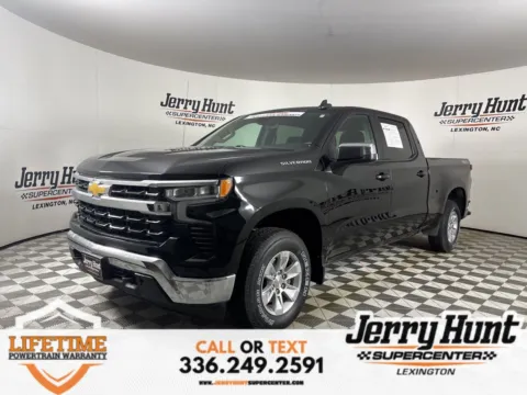 Black 2023 Chevrolet Silverado 1500 LT for sale in Lexington, NC