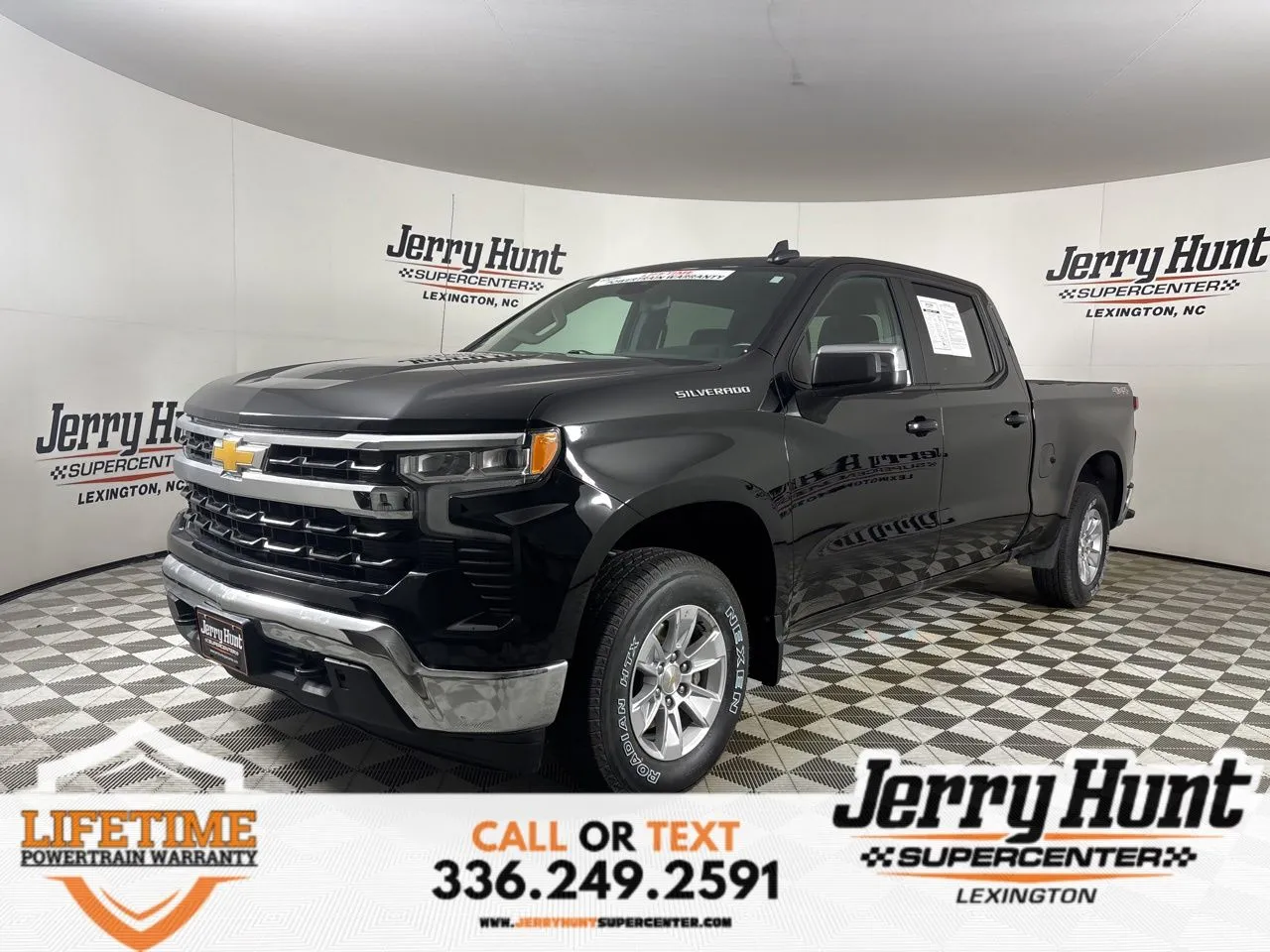 Black 2023 Chevrolet Silverado 1500 LT for sale in Lexington, NC
