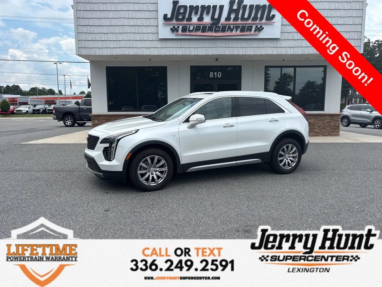 White 2023 Cadillac XT4 Premium Luxury for sale in Lexington, NC