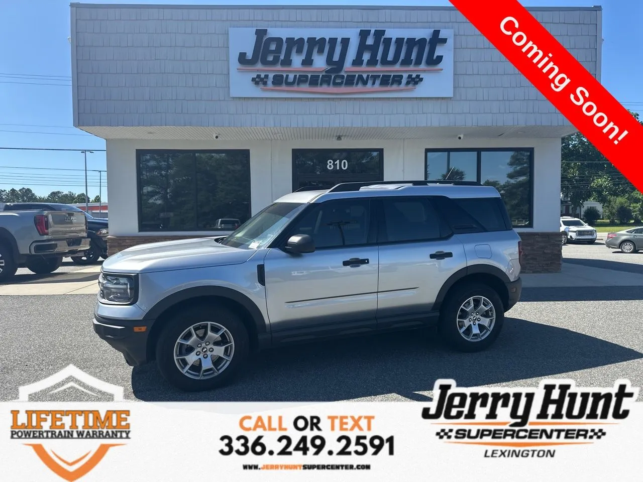 Silver 2022 Ford Bronco Sport for sale in Lexington, NC