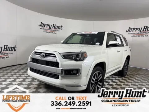 White 2023 Toyota 4Runner Limited for sale in Lexington, NC