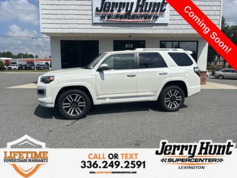 White 2023 Toyota 4Runner Limited for sale in Lexington, NC