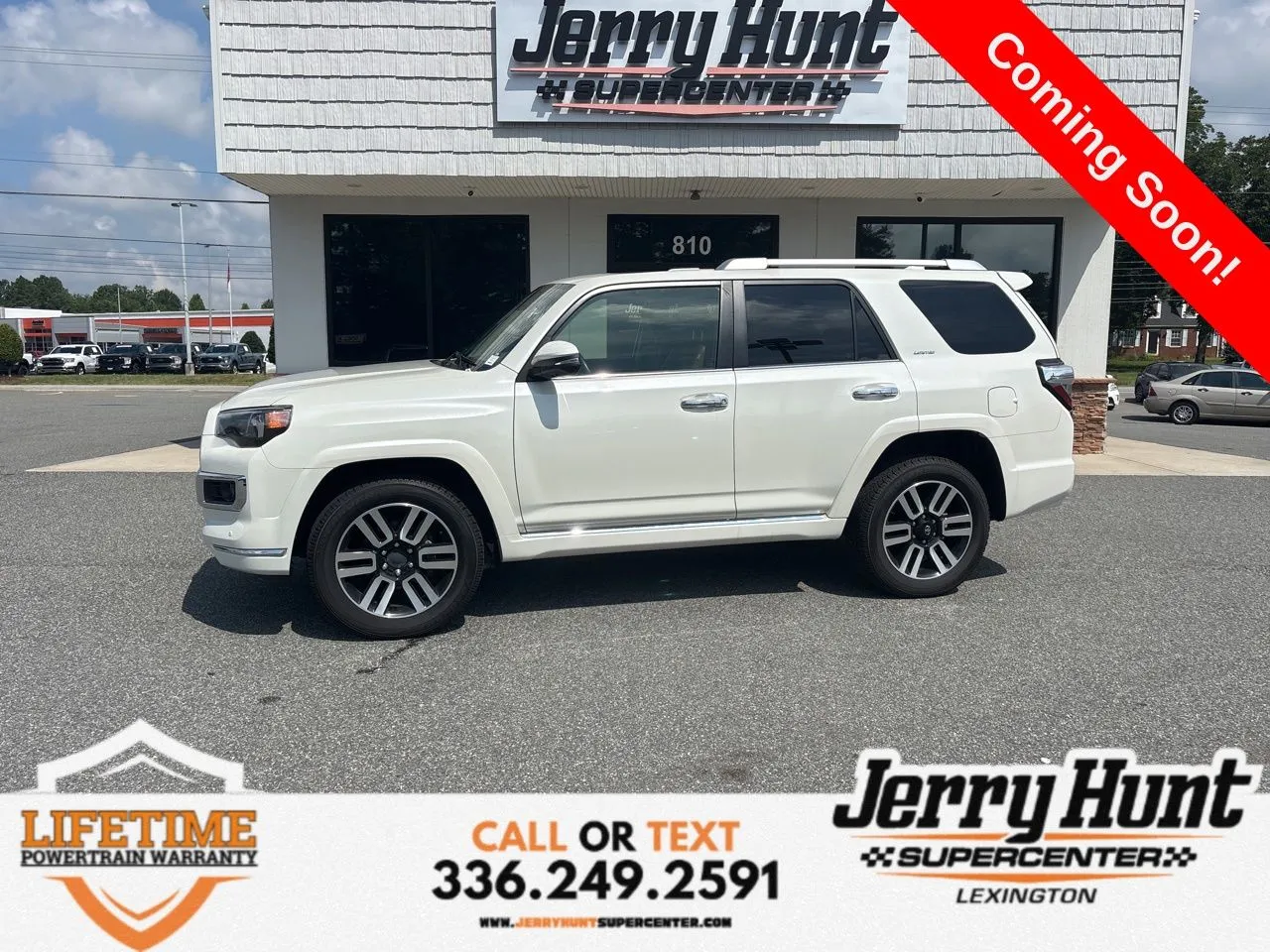 White 2023 Toyota 4Runner Limited for sale in Lexington, NC