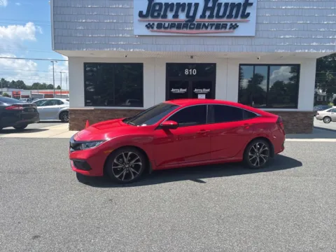 Red 2021 Honda Civic Sport for sale in Lexington, NC