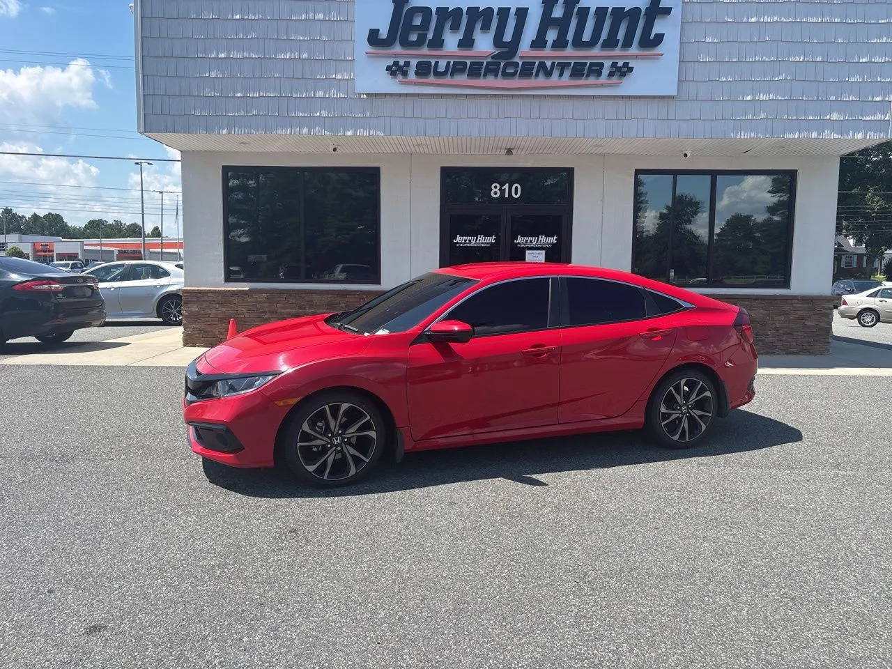 Red 2021 Honda Civic Sport for sale in Lexington, NC