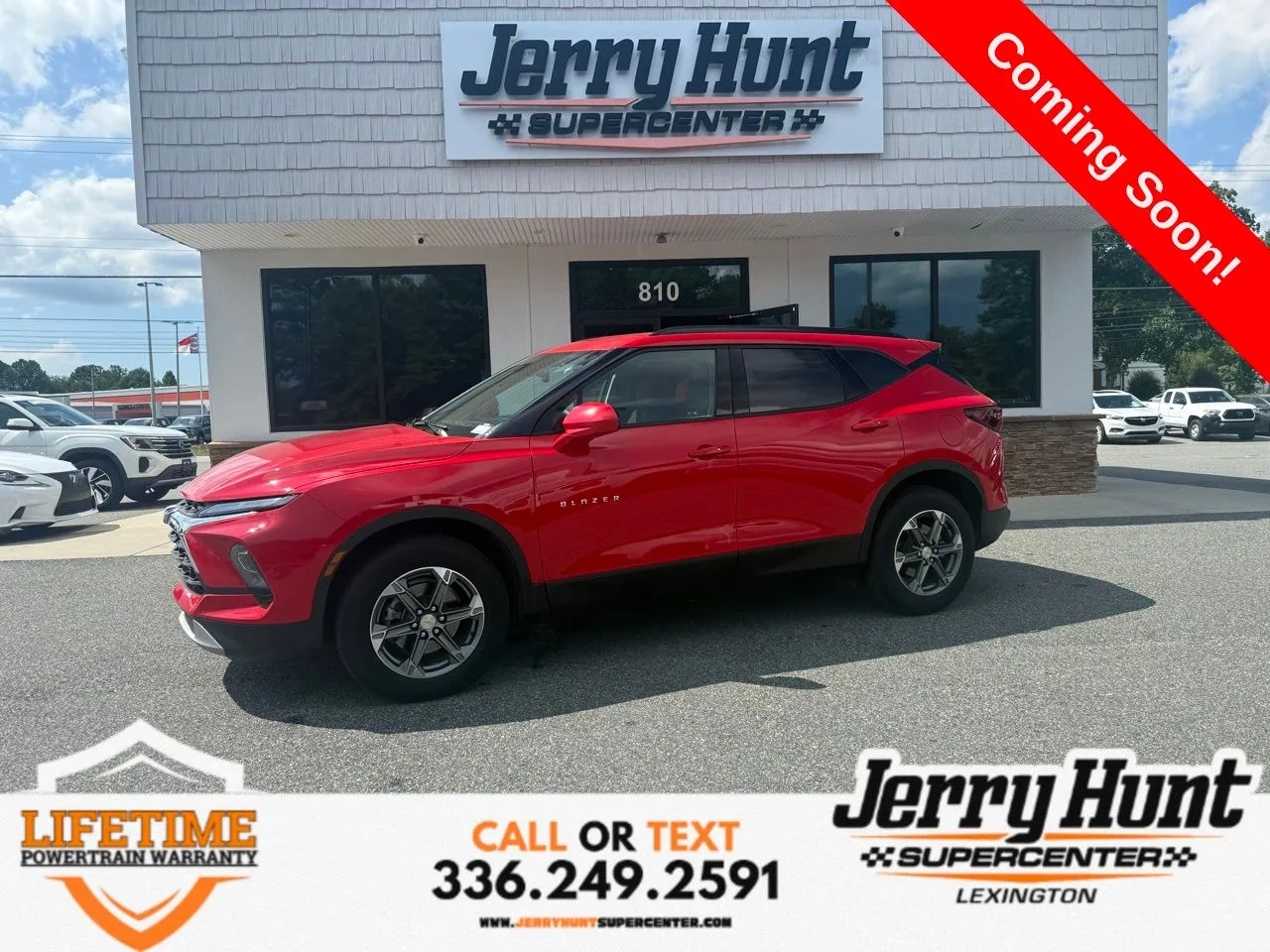 Red 2023 Chevrolet Blazer LT for sale in Lexington, NC