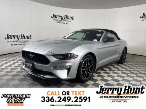 Silver 2019 Ford Mustang EcoBoost Premium for sale in Lexington, NC