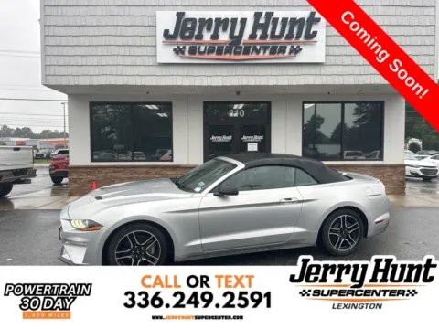 Silver 2019 Ford Mustang EcoBoost Premium for sale in Lexington, NC