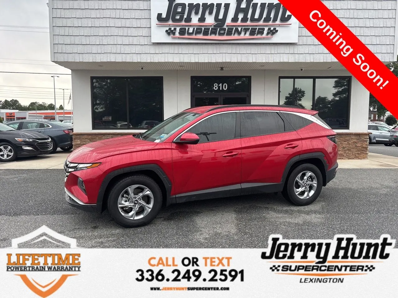 Red 2022 Hyundai Tucson SEL for sale in Lexington, NC