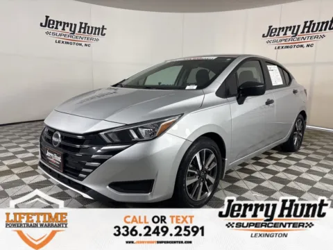 Silver 2024 Nissan Versa 1.6 S for sale in Lexington, NC