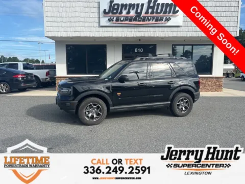 Black 2023 Ford Bronco Sport Badlands for sale in Lexington, NC