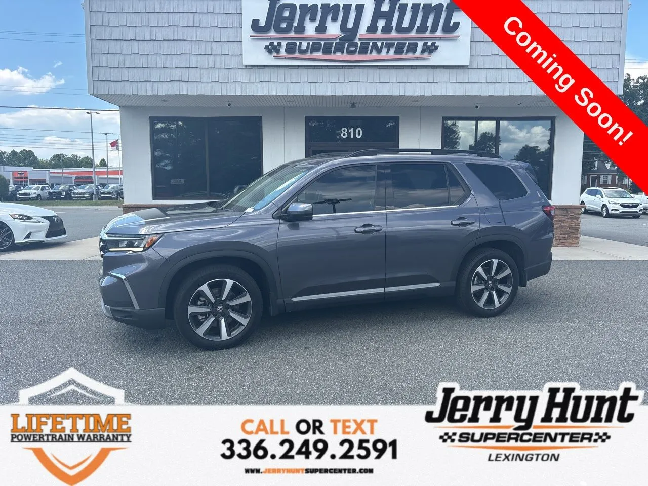 Gray 2025 Honda Pilot Touring for sale in Lexington, NC