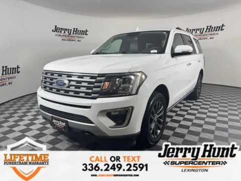 White 2021 Ford Expedition Limited for sale in Lexington, NC