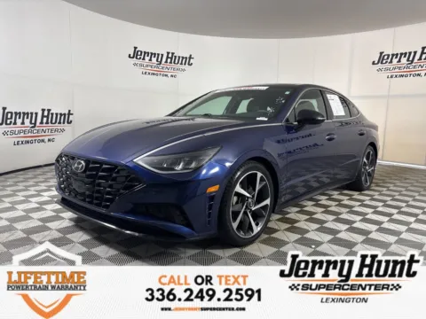 Blue 2022 Hyundai Sonata SEL Plus for sale in Lexington, NC