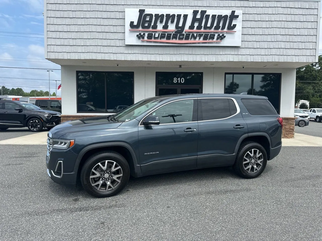 Blue 2020 GMC Acadia SLE for sale in Lexington, NC