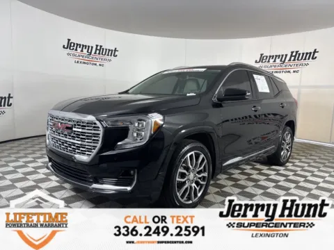 Black 2022 GMC Terrain Denali for sale in Lexington, NC