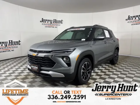 Gray 2025 Chevrolet TrailBlazer LT for sale in Lexington, NC
