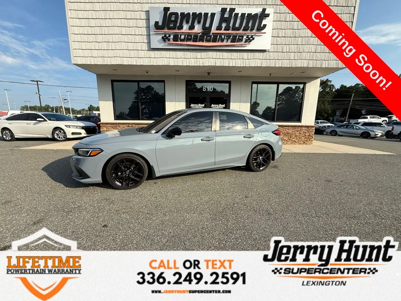 Gray 2024 Honda Civic Sport for sale in Lexington, NC