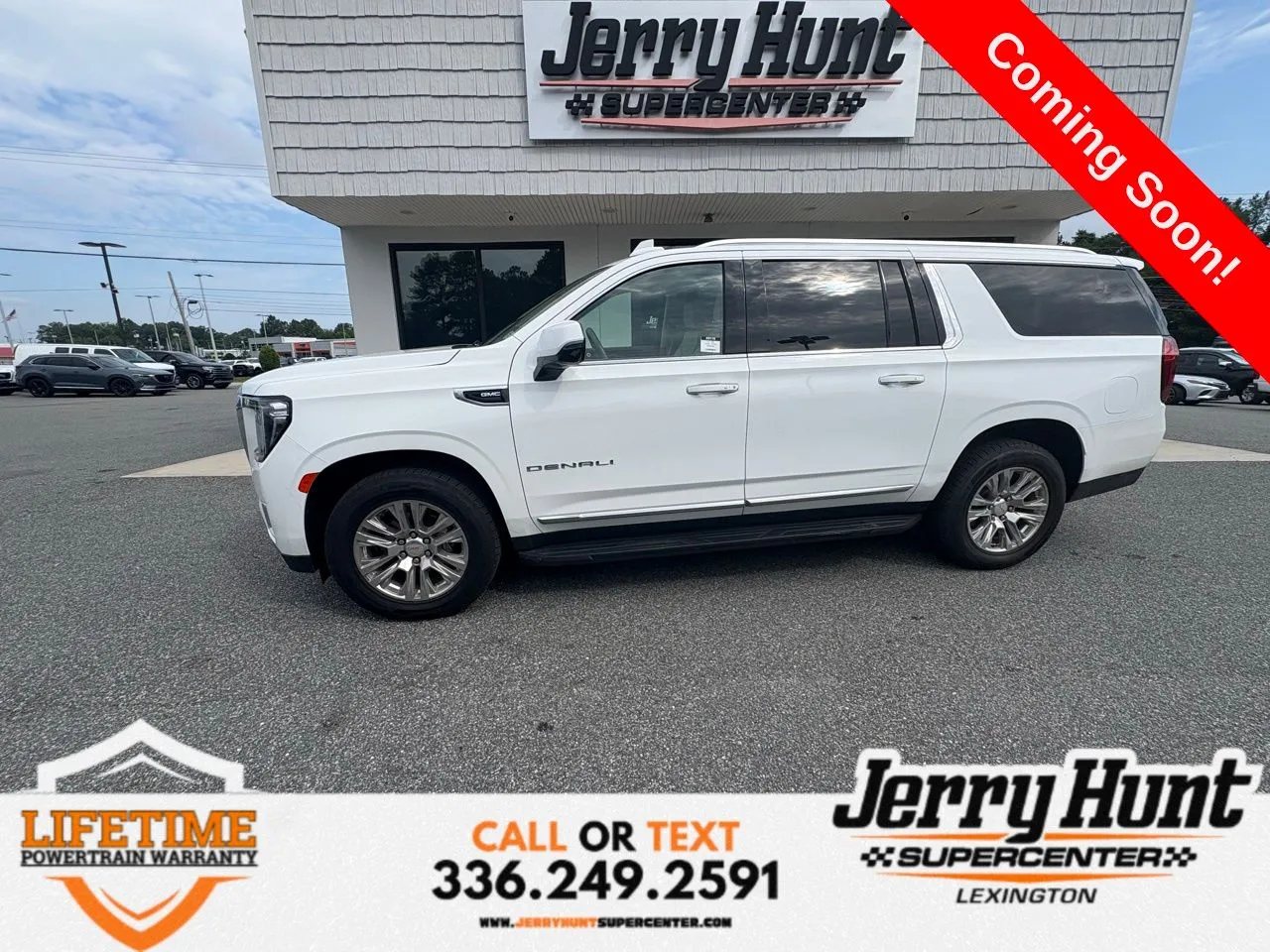 White 2021 GMC Yukon XL Denali for sale in Lexington, NC