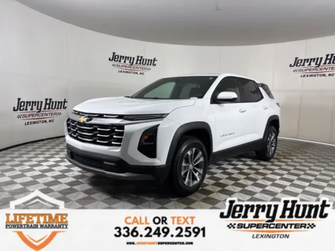 White 2025 Chevrolet Equinox LT for sale in Lexington, NC