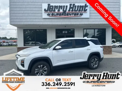 White 2025 Chevrolet Equinox LT for sale in Lexington, NC