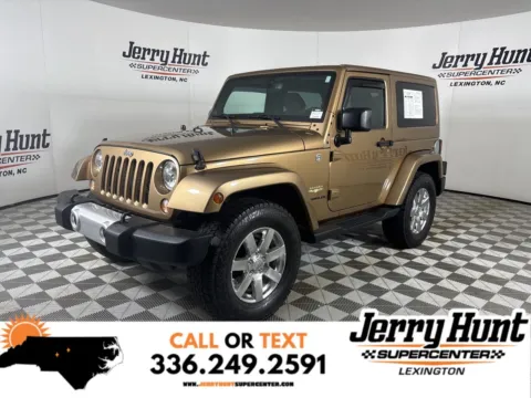 Brown 2015 Jeep Wrangler Sahara for sale in Lexington, NC