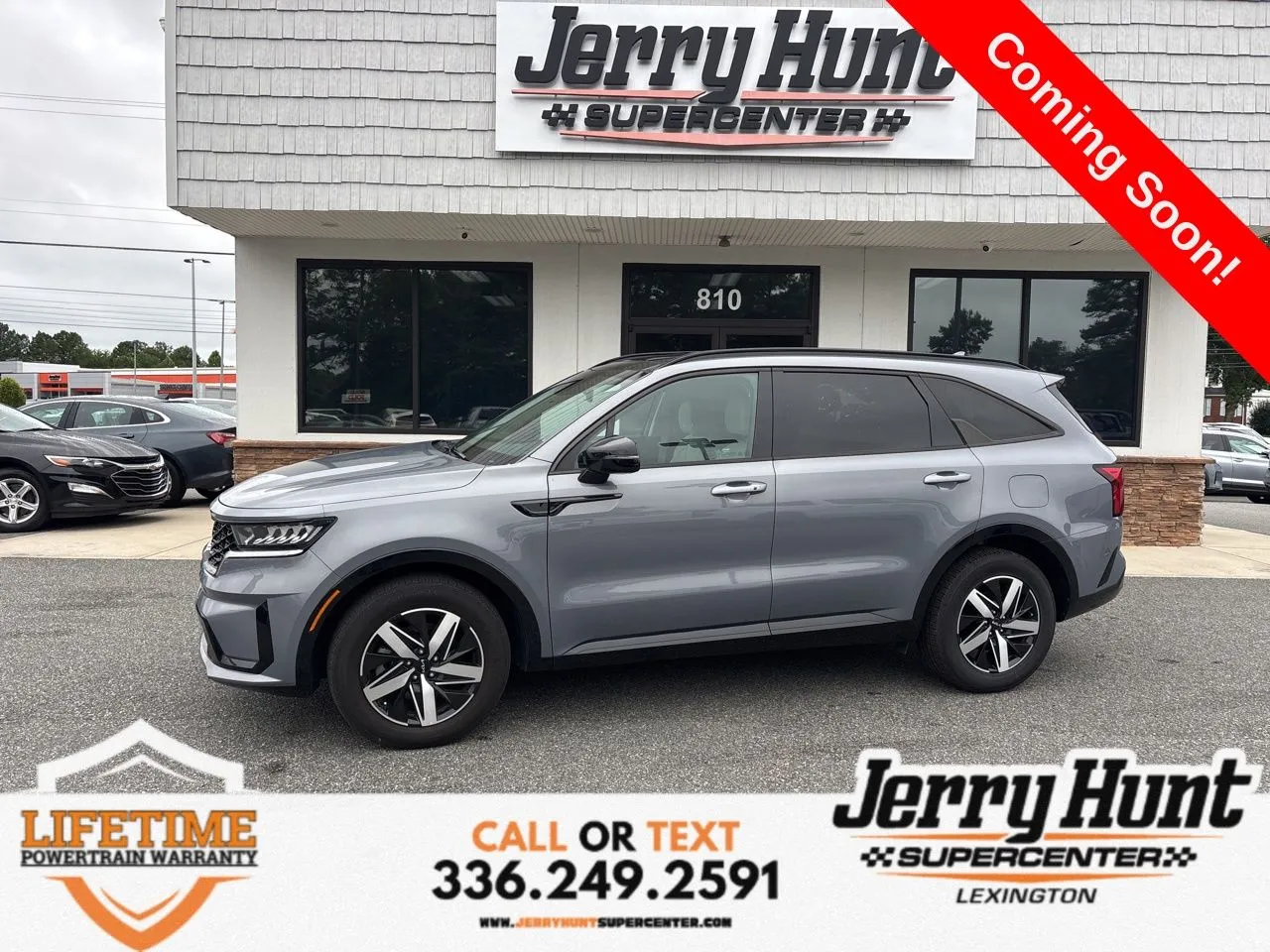 Silver 2023 Kia Sorento S for sale in Lexington, NC