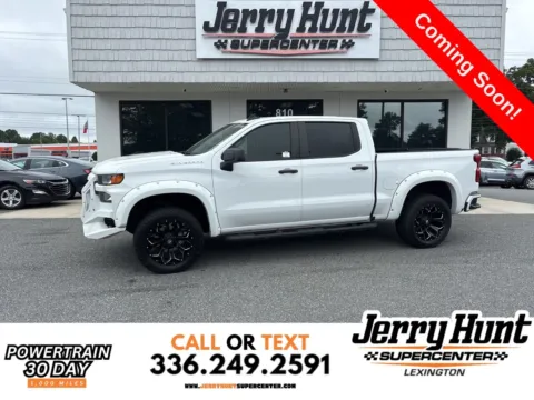 White 2019 Chevrolet Silverado 1500 Custom for sale in Lexington, NC