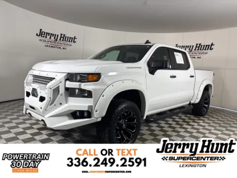 White 2019 Chevrolet Silverado 1500 Custom for sale in Lexington, NC