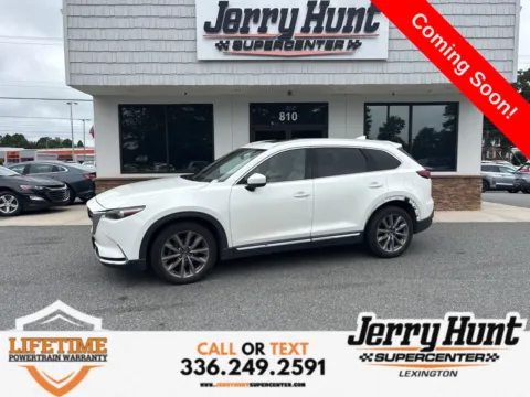 White 2021 Mazda CX-9 Grand Touring for sale in Lexington, NC