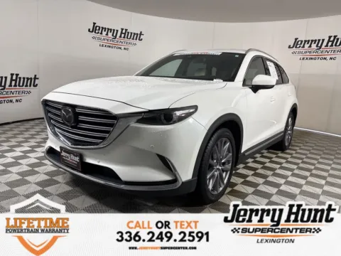 White 2021 Mazda CX-9 Grand Touring for sale in Lexington, NC