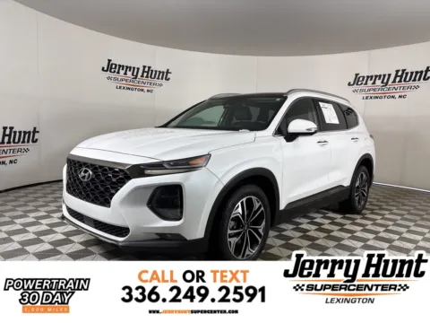 White 2020 Hyundai Santa Fe Limited for sale in Lexington, NC