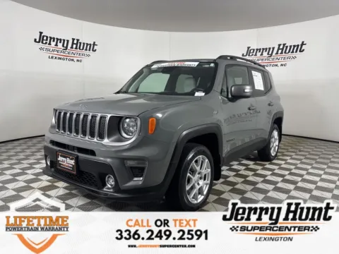 Gray 2021 Jeep Renegade Limited for sale in Lexington, NC