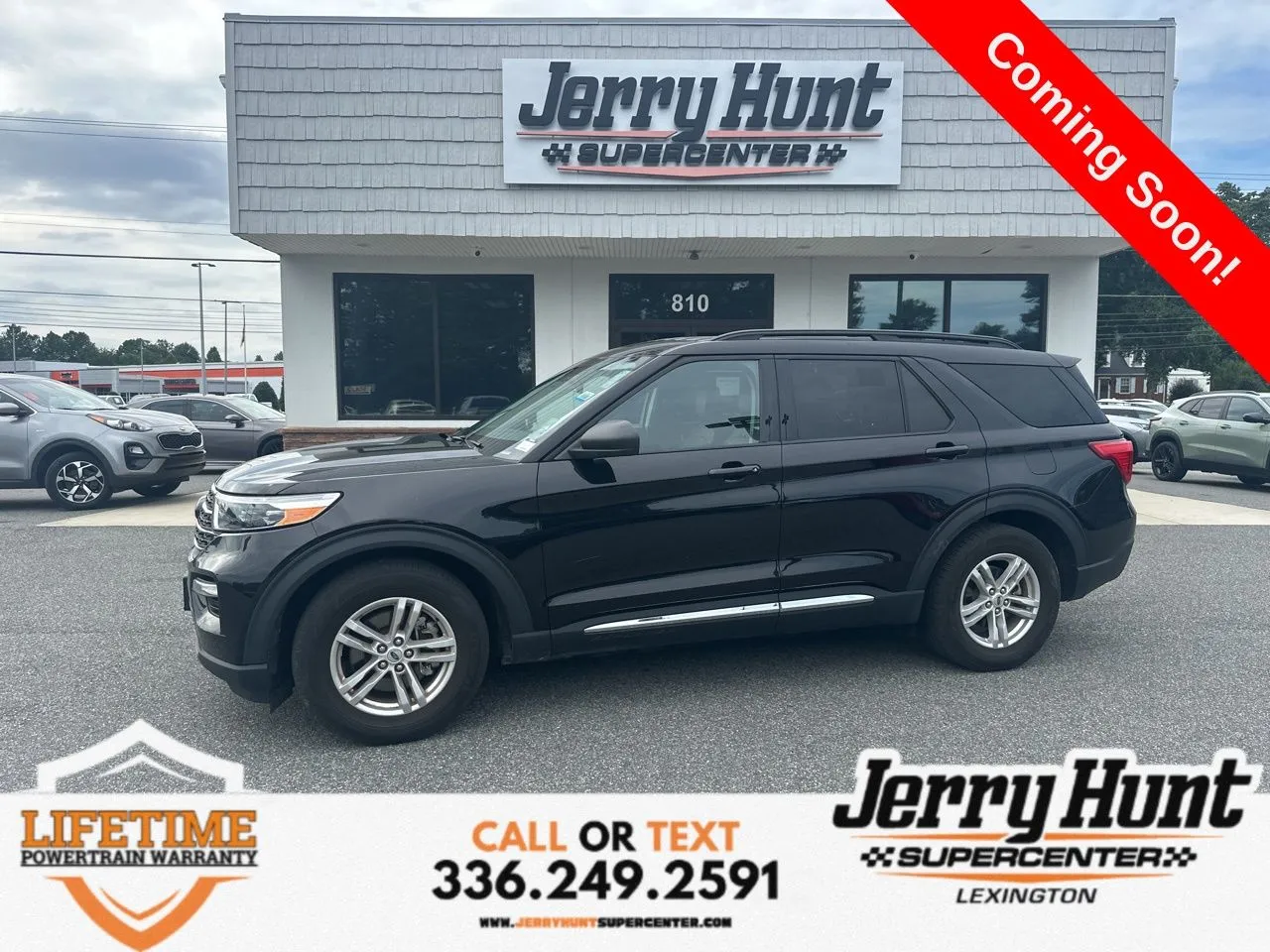 Black 2024 Ford Explorer XLT for sale in Lexington, NC