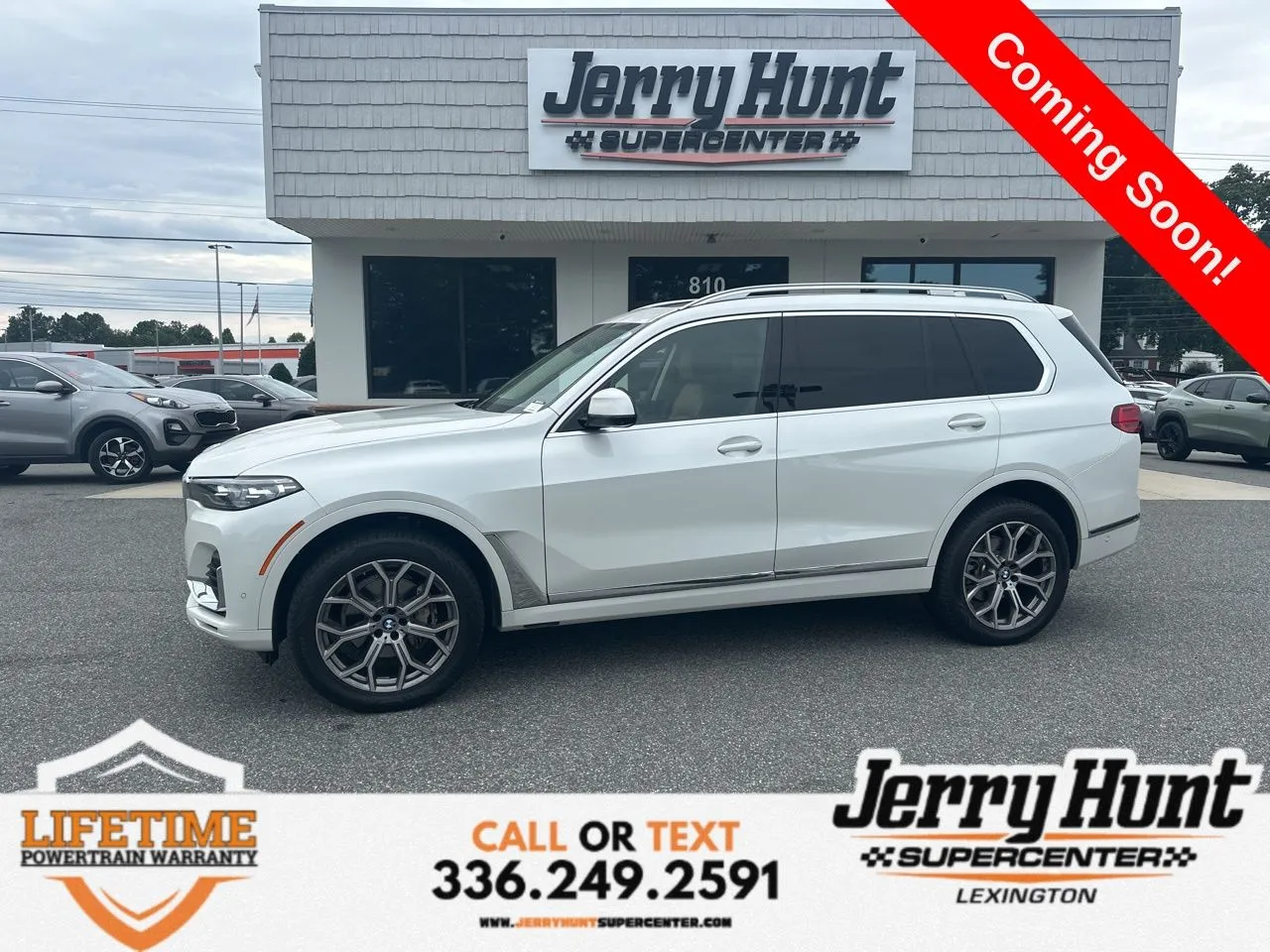 White 2021 BMW X7 xDrive40i for sale in Lexington, NC