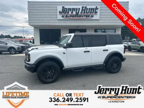 White 2023 Ford Bronco Black Diamond for sale in Lexington, NC