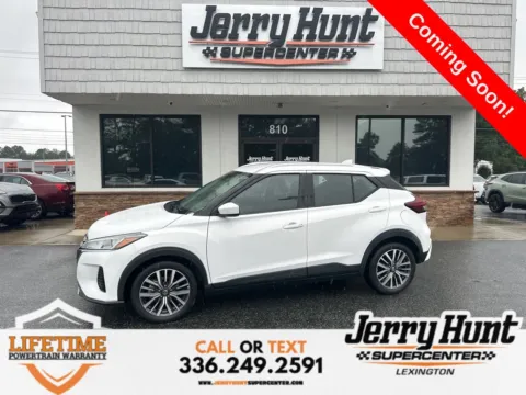 White 2021 Nissan Kicks SV for sale in Lexington, NC