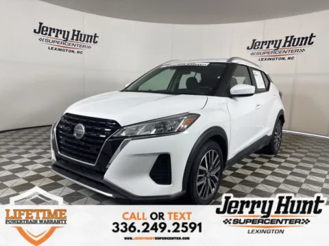 White 2021 Nissan Kicks SV for sale in Lexington, NC